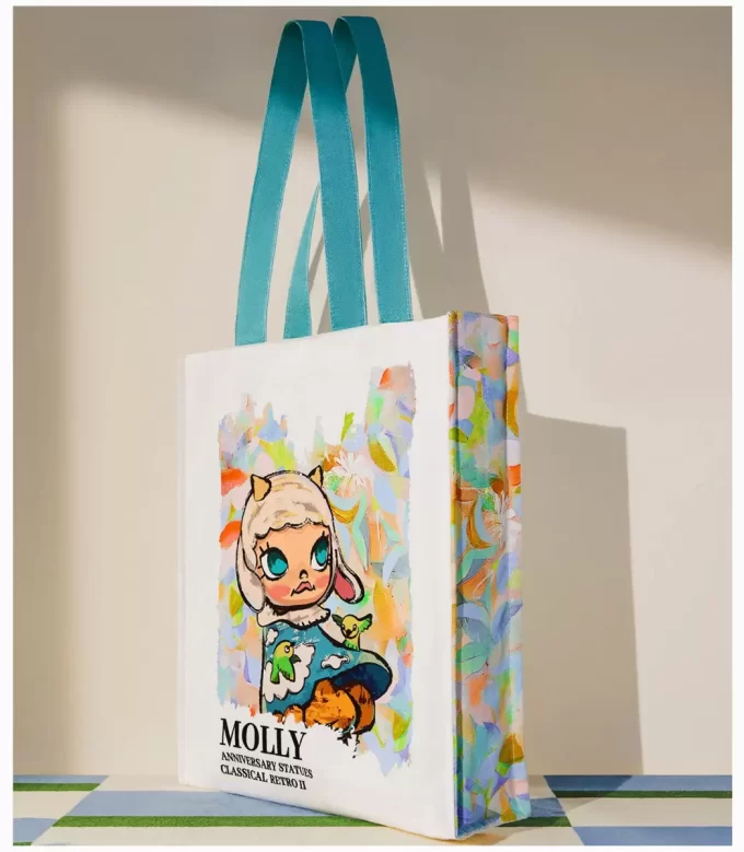Estátuas de aniversário MOLLY Classical Retro Série 2 – Bolsa de lona