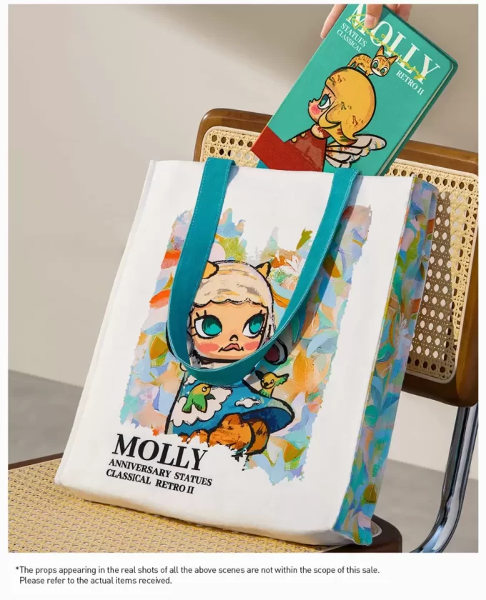Estátuas de aniversário MOLLY Classical Retro Série 2 – Bolsa de lona