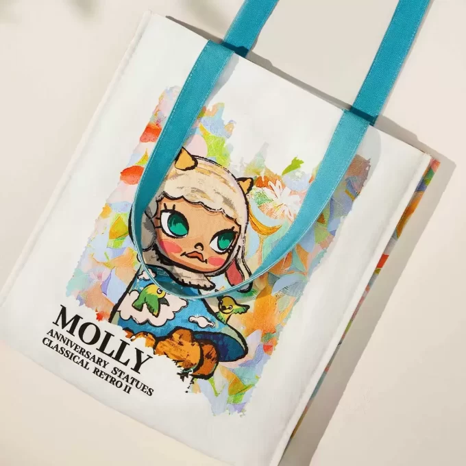 Estátuas de aniversário MOLLY Classical Retro Série 2 – Bolsa de lona