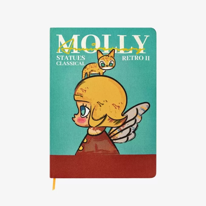 Estátuas de aniversário MOLLY Classical Retro Série 2 – Caderno