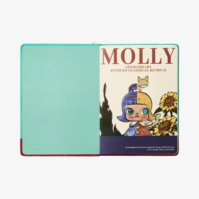 Estátuas de aniversário MOLLY Classical Retro Série 2 – Caderno