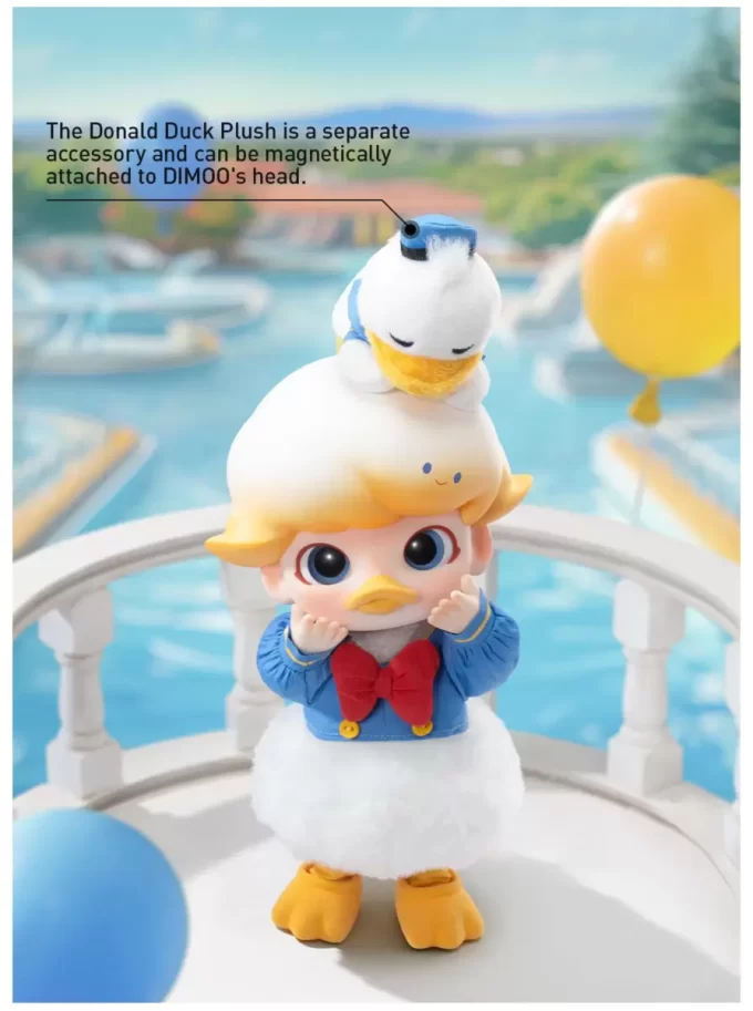 Figura de ação DIMOO Pato Donald 1/8