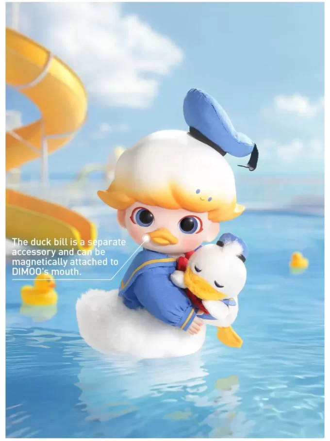 Figura de ação DIMOO Pato Donald 1/8