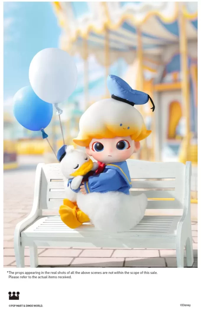 Figura de ação DIMOO Pato Donald 1/8