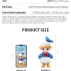 Figura de ação DIMOO Pato Donald 1/8