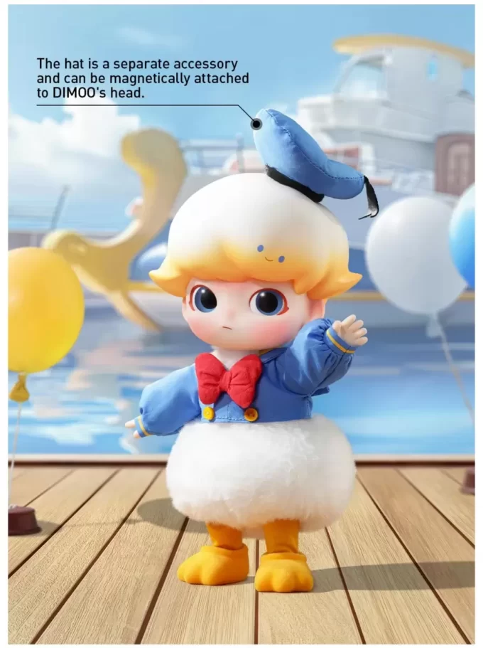 Figura de ação DIMOO Pato Donald 1/8