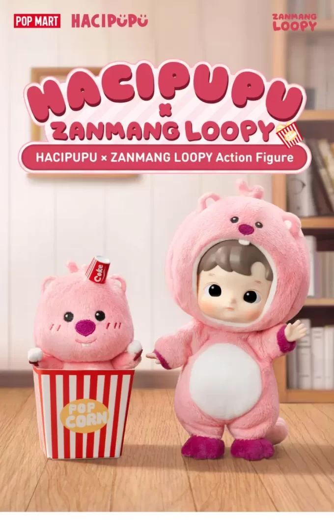 Figura de ação HACIPUPU × ZANMANG LOOPY