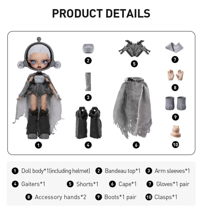 Figura de ação SKULLPANDA × HAMCUS 1/6