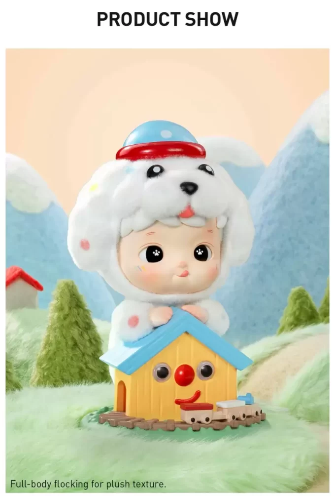 Figura de cachorrinho fofo HACIPUPU