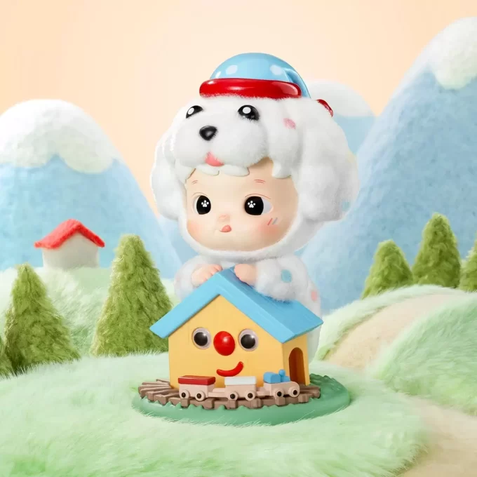 Figura de cachorrinho fofo HACIPUPU