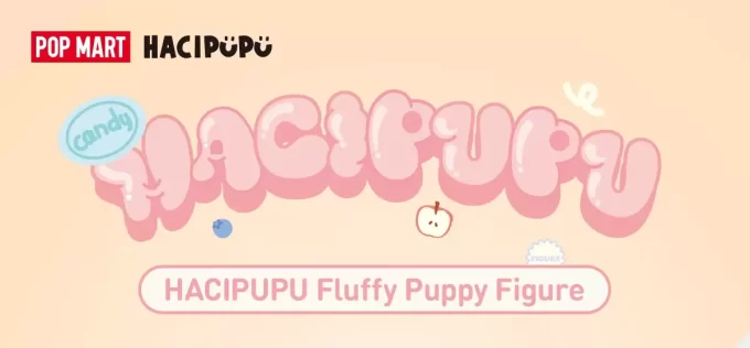 Figura de cachorrinho fofo HACIPUPU