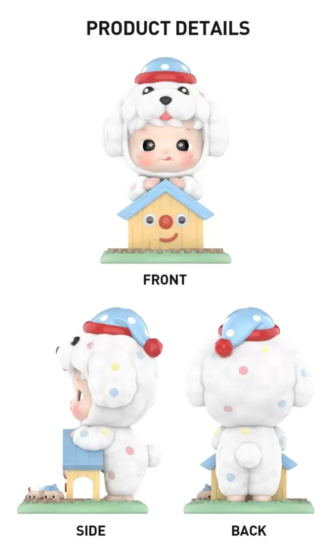 Figura de cachorrinho fofo HACIPUPU