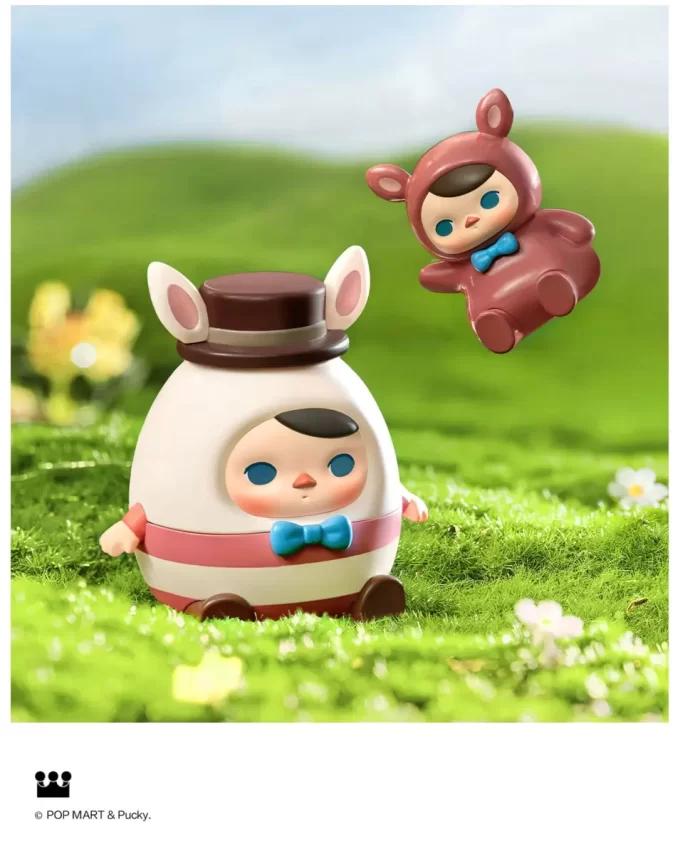 Figura de coelho ovo PUCKY