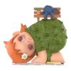 Figura de mãos dadas “Tentando pensar”