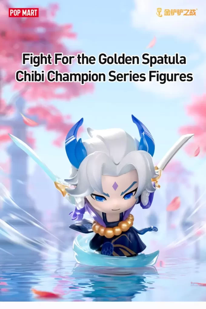 Figuras da série Chibi Fight For The Golden Spatula