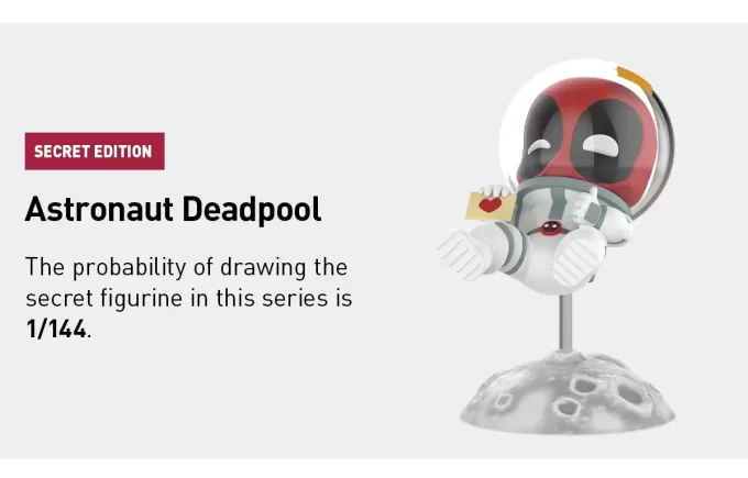 Figuras da série Deadpool da Marvel