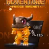 Figuras da série Digimon Adventure Fridge Magnet