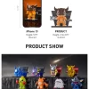 Figuras da série Digimon Adventure Fridge Magnet