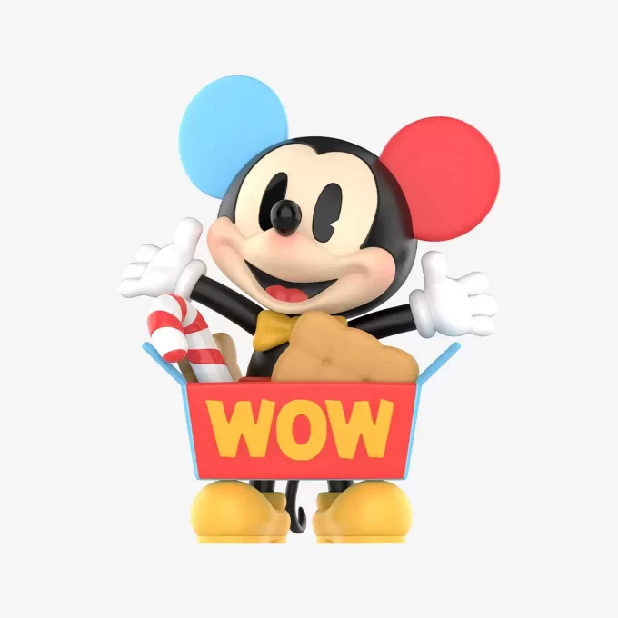 Figuras da série Disney Mickey Childhood of Boundless Imagination