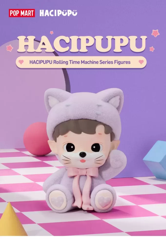 Figuras da série HACIPUPU Rolling Time Machine