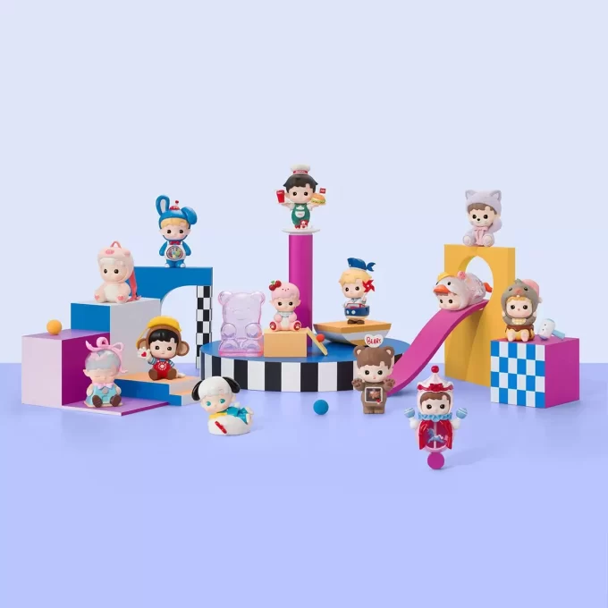 Figuras da série HACIPUPU Rolling Time Machine