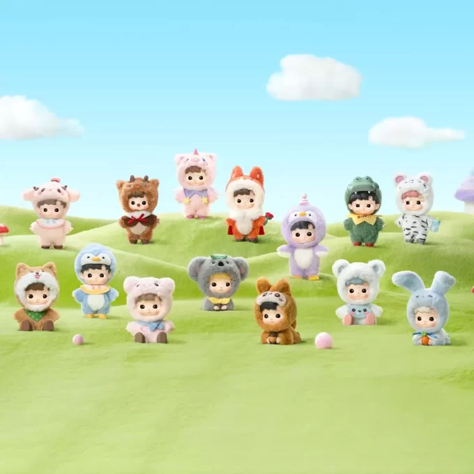 Figuras da série HACIPUPU Snuggle With You