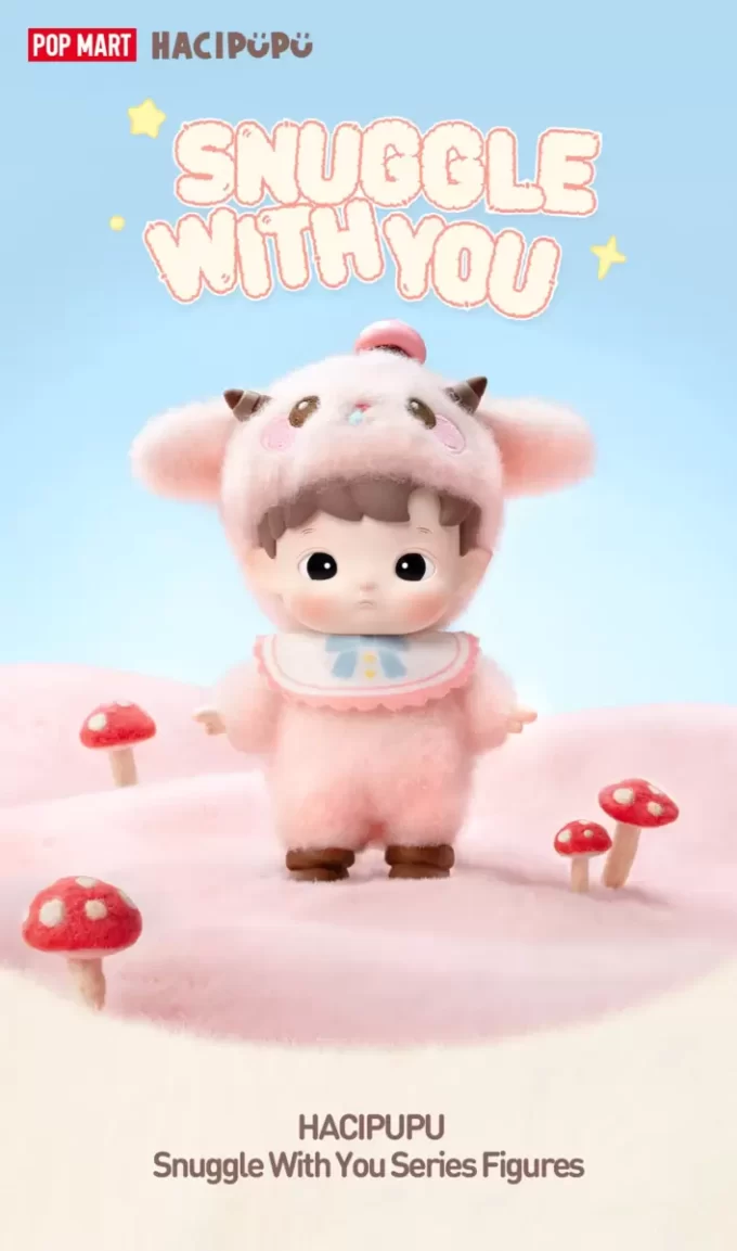 Figuras da série HACIPUPU Snuggle With You
