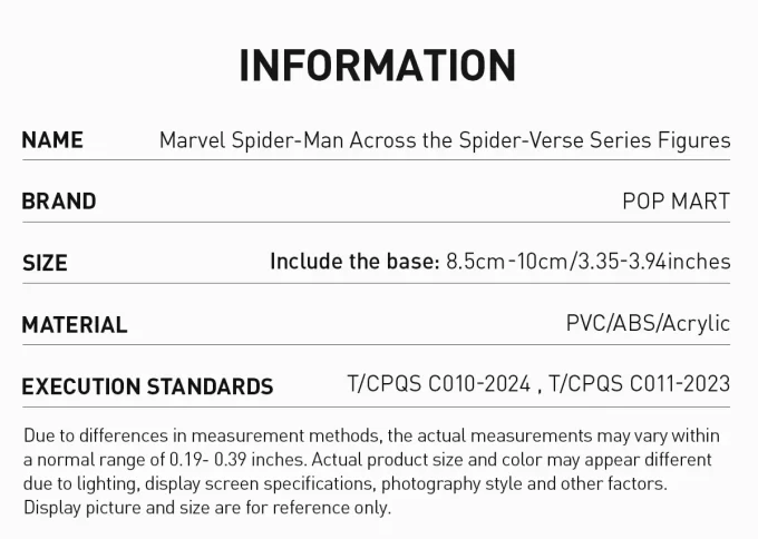 Figuras da série Marvel Spider-Man Across The Spider-Verse