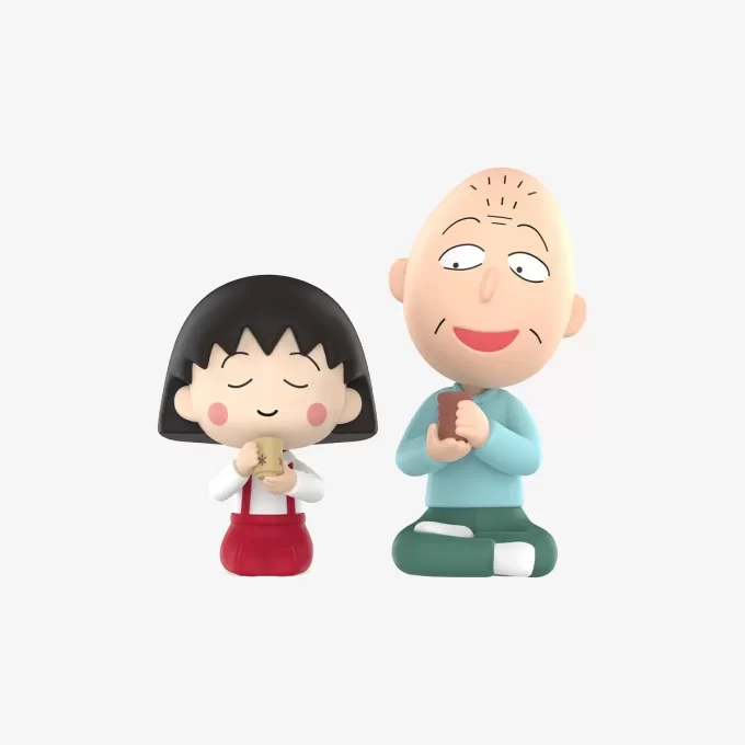 Figuras da série The Time With You de Chibi Maruko Chan