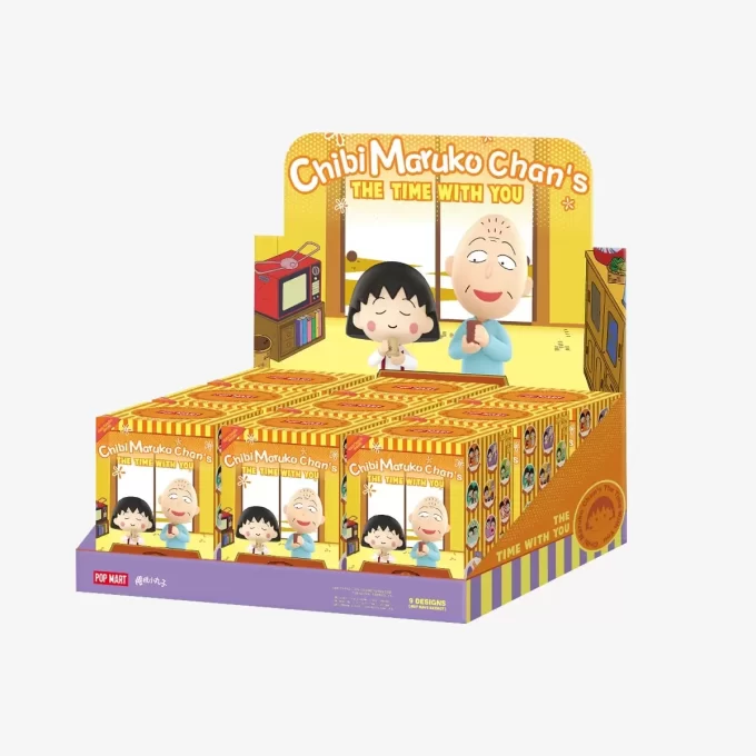 Figuras da série The Time With You de Chibi Maruko Chan