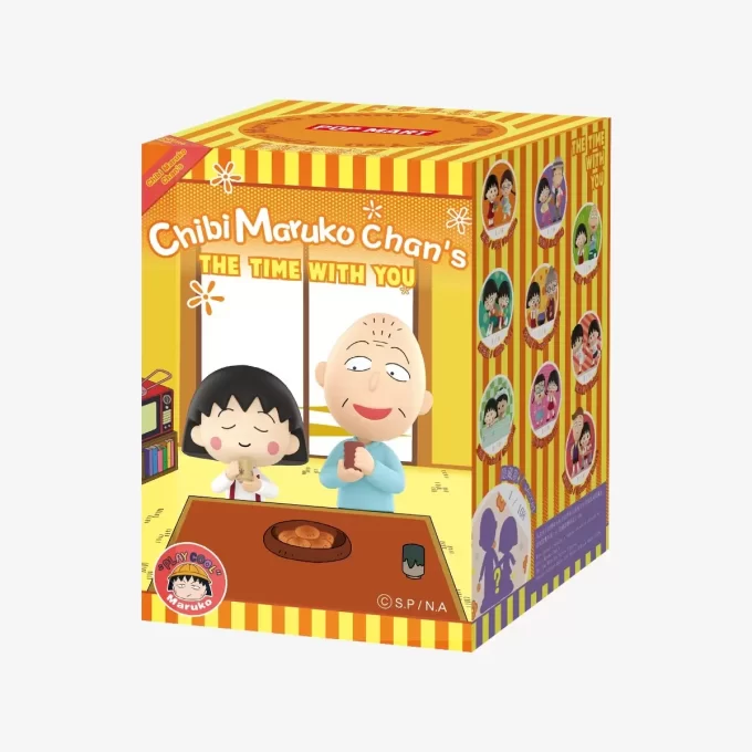 Figuras da série The Time With You de Chibi Maruko Chan