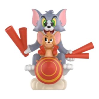 Figuras de bússola proibidas de Tom e Jerry “Duelo de fogos de artifício”