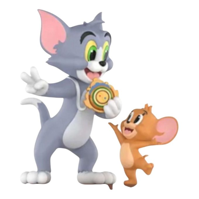 Figuras de bússola proibidas de Tom e Jerry “Mistério da bússola”