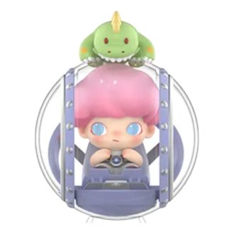 Figuras do Jurassic World da Dimoo “Ônibus de turismo esférico”