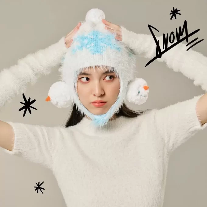Gorro de malha da série Tell Me What You Want da SKULLPANDA