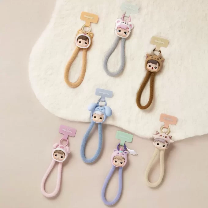 HACIPUPU Série Snuggle With You – Caixa Surpresa com Cordão para Telefone