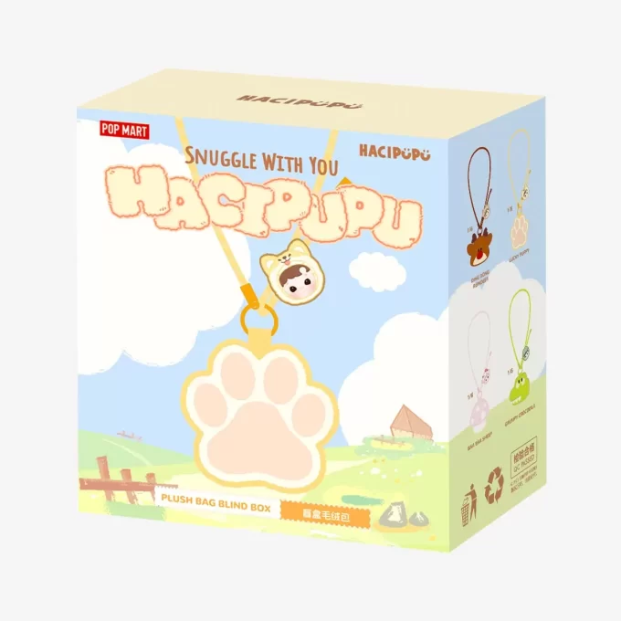 HACIPUPU Série Snuggle With You – Caixa Surpresa com Saco de Pelúcia