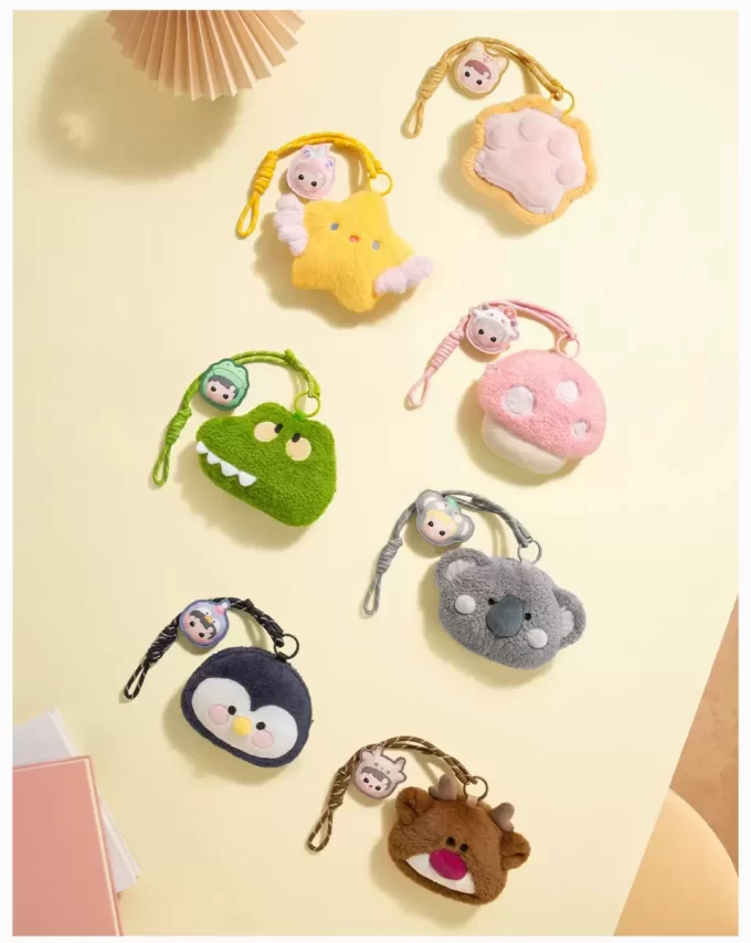 HACIPUPU Série Snuggle With You – Caixa Surpresa com Saco de Pelúcia