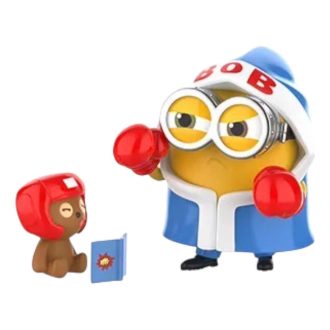 Histórias de ninar dos Minions por Bob e Tim Figures “Fundamentos do Boxe”