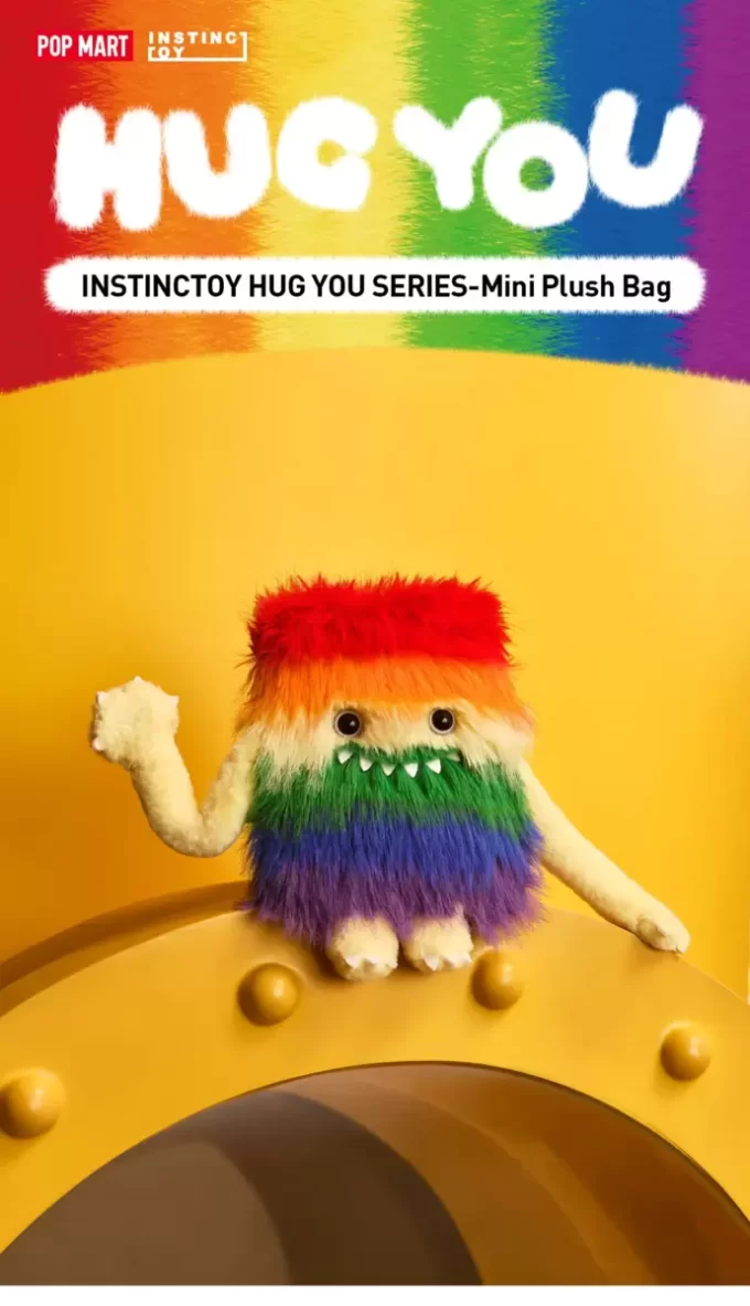 INSTINCTOY HUG YOU SERIES – Mini bolsa de pelúcia