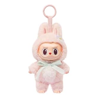 Labubu Mokoko perto do pingente doce