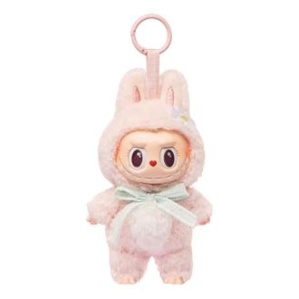 Labubu Mokoko perto do pingente doce