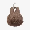 LABUBU Originals – Bolsa de silicone marrom para fones de ouvido