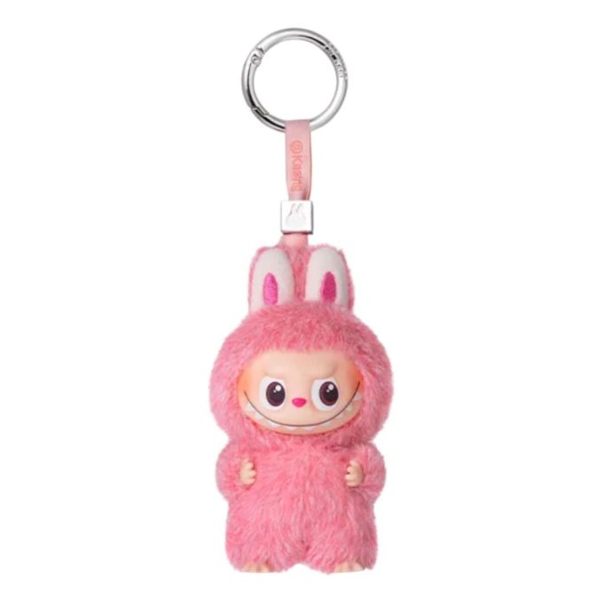 Labubu Pin for Love Pingente de Pelúcia “Coração” Edição Secreta
