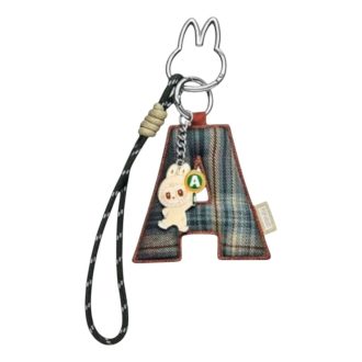 Labubu Pin para Pingente de Carta de Amor “A”