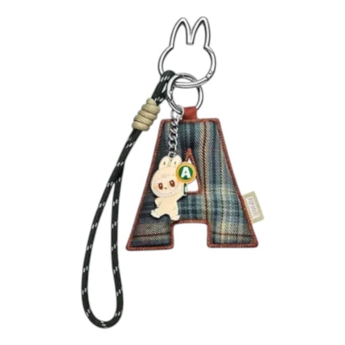 Labubu Pin para Pingente de Carta de Amor “A”