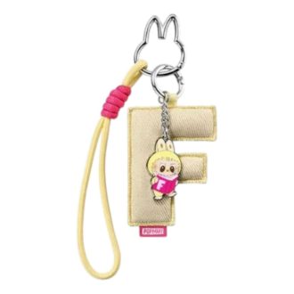 Labubu Pin para Pingente de Carta de Amor “F”