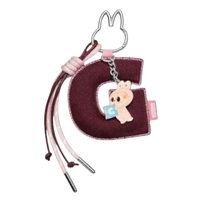 Labubu Pin para Pingente de Carta de Amor “G”