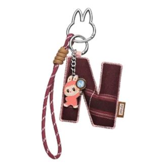 Labubu Pin para Pingente de Carta de Amor “N”
