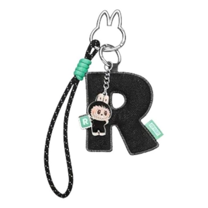 Labubu Pin para Pingente de Carta de Amor “R”